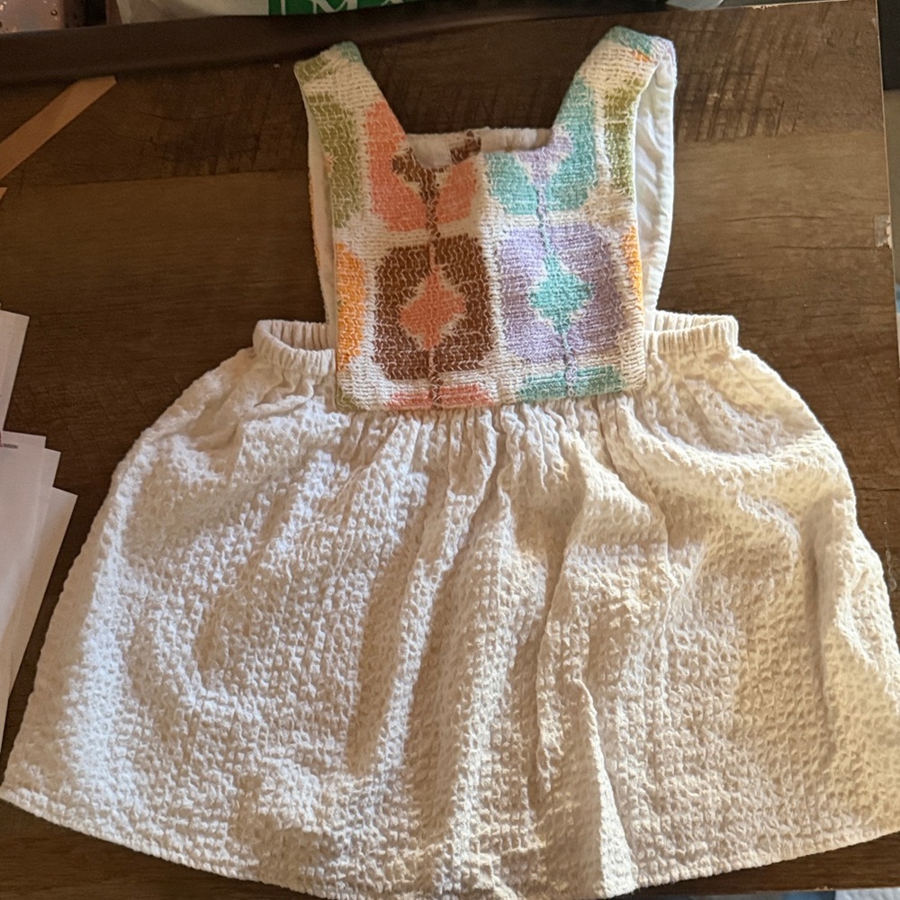 Zara Terez Geometric Baby Dress with White Skirt